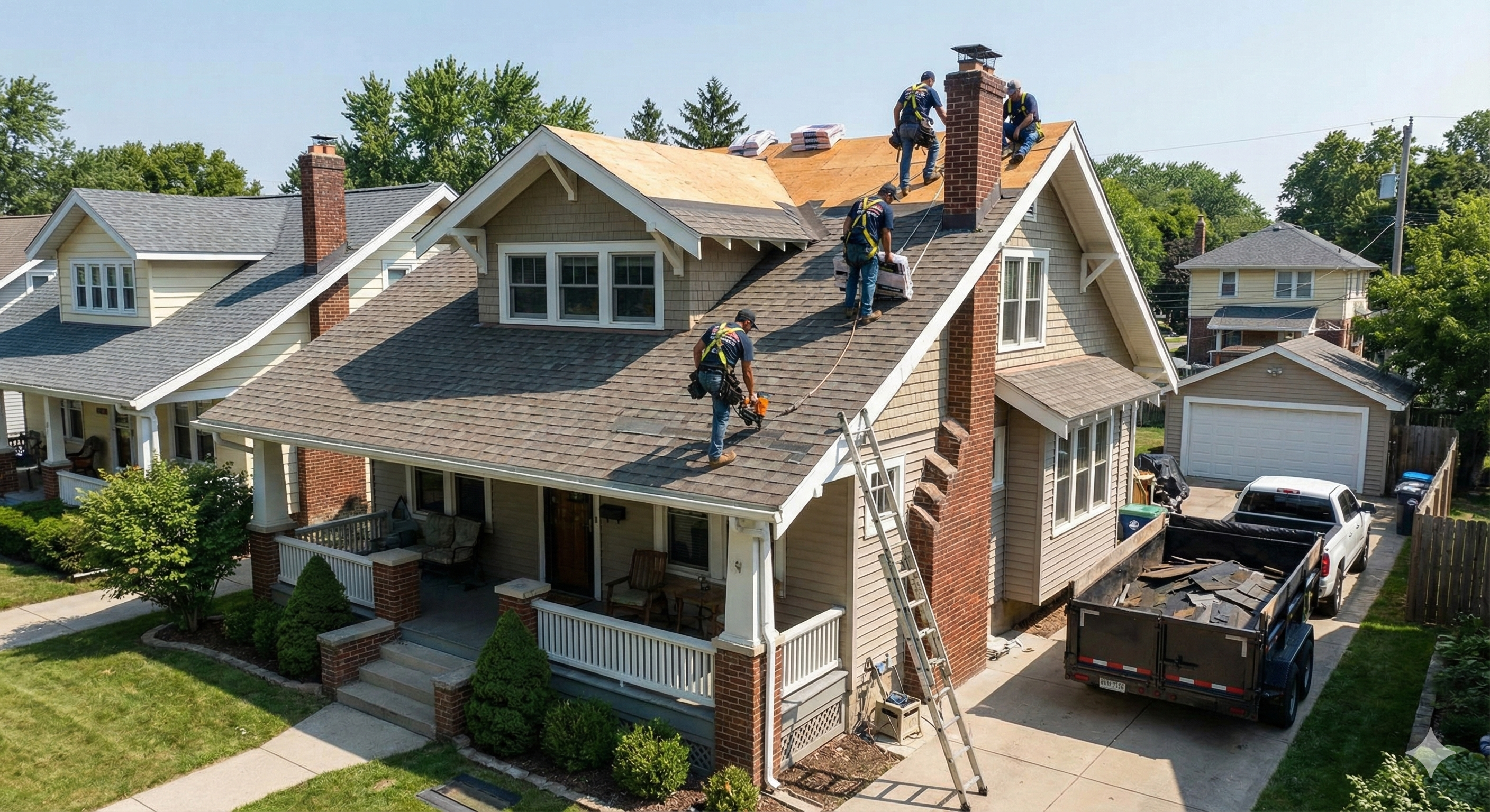 Star Roofing Services professional team installing quality roofing in Los Angeles